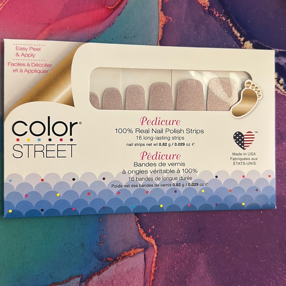 Color Street Pedicure Moonburst
